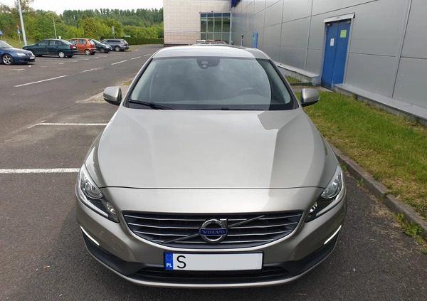 Volvo V60 cena 42999 przebieg: 199000, rok produkcji 2014 z Sosnowiec małe 781